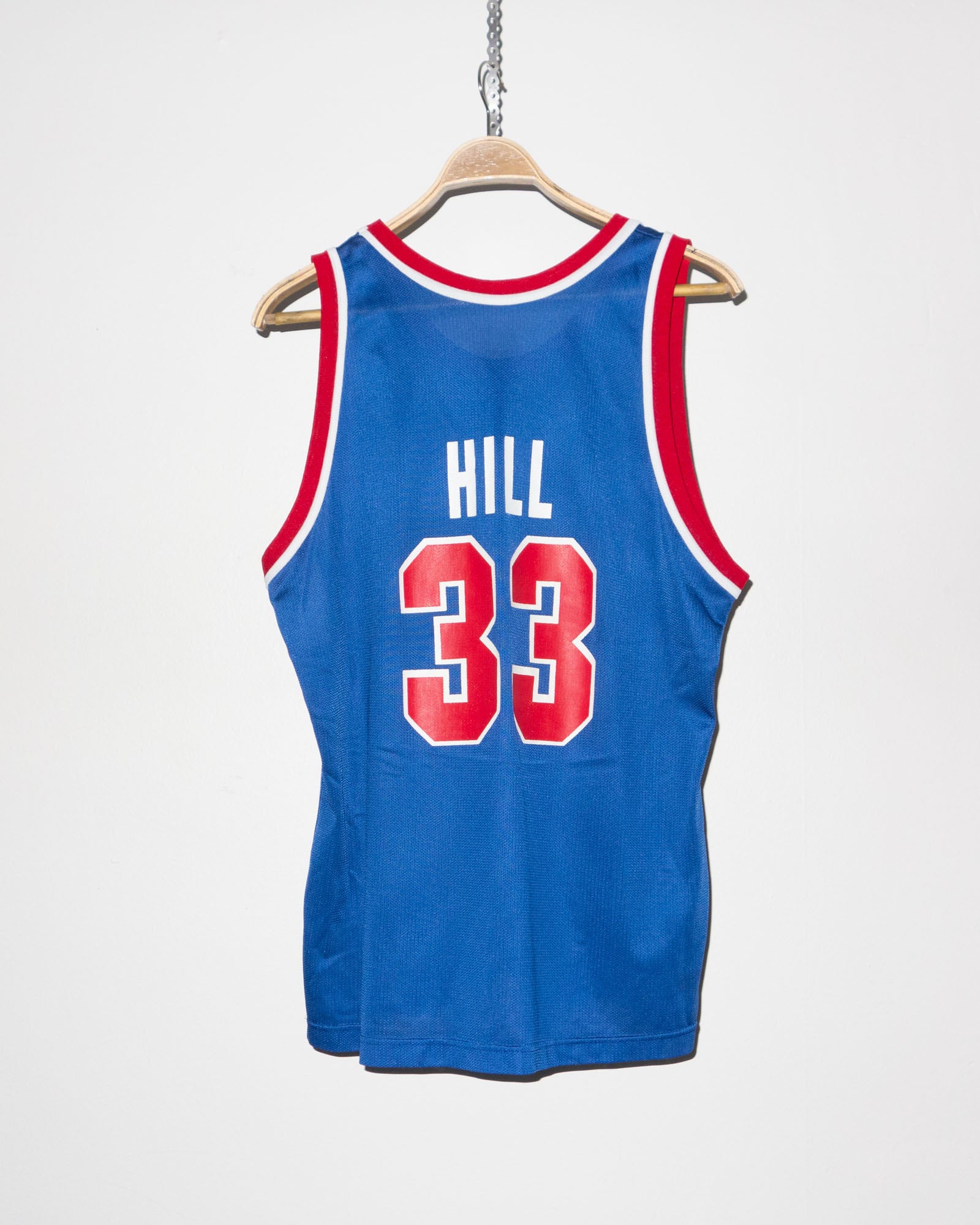 Detroit Pistons Grant Hill 33 Champion Away Replica Jersey Attire Co